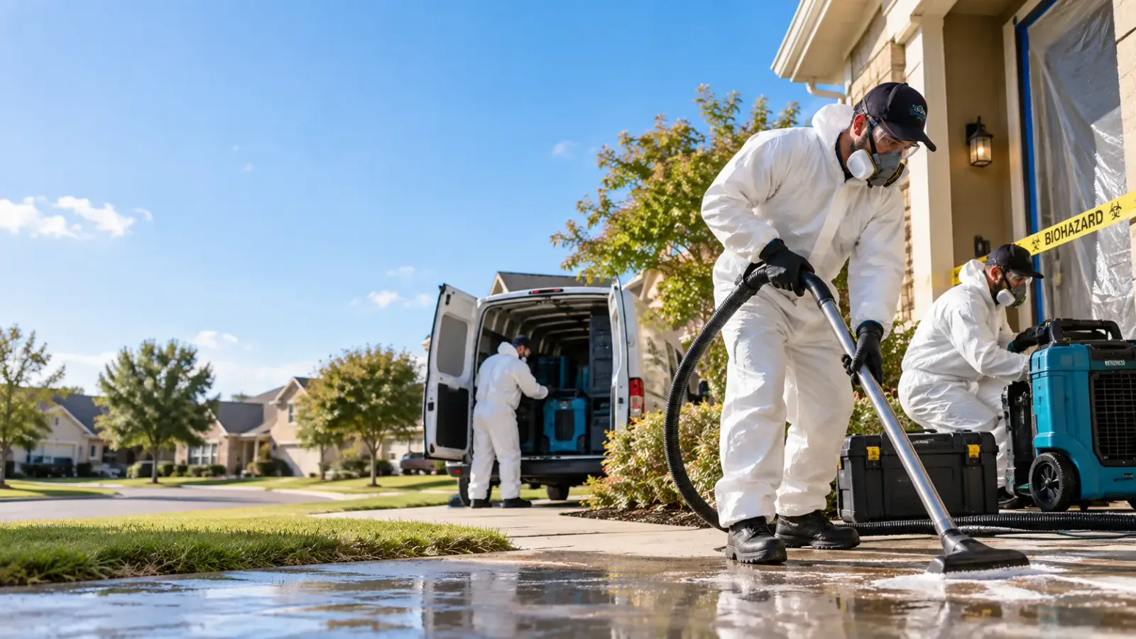Biohazard Cleanup in Des Moines, IA
